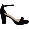 Stefania Γυναικεία Πέδιλα 390 Μαύρο Suede