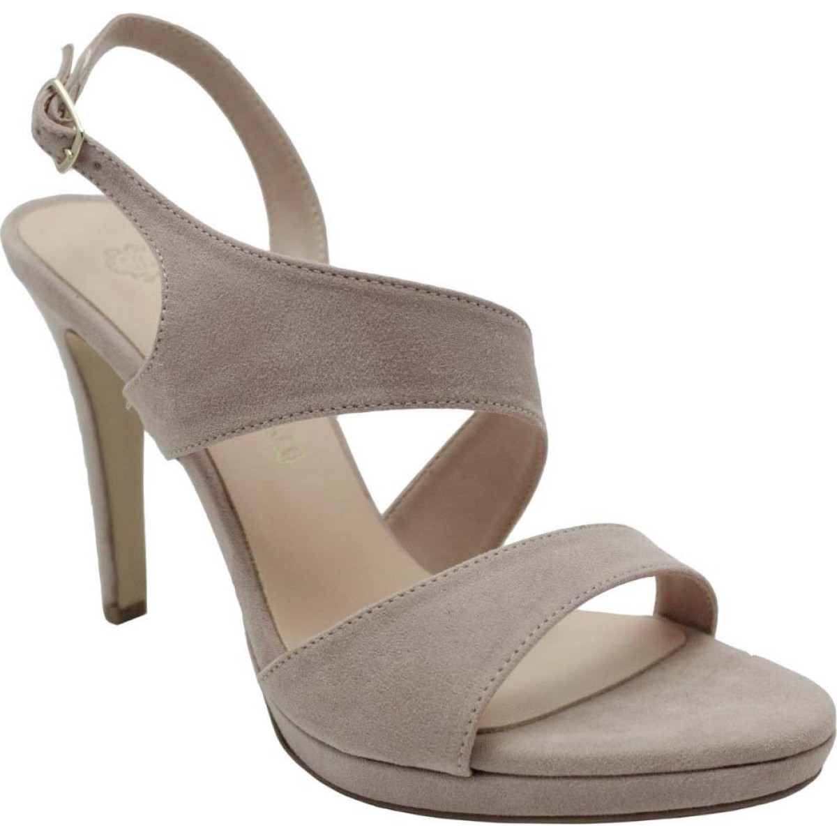 Stefania Γυναικεία Πέδιλα 1052 Nude Suede