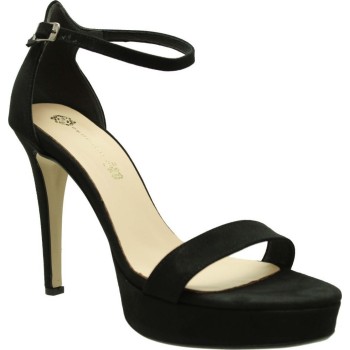 Stefania Γυναικεία Πέδιλα 4980 Μαύρο Suede