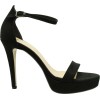 Stefania Γυναικεία Πέδιλα 4980 Μαύρο Suede