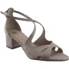 Stefania Γυναικεία Πέδιλα 454 Πούδρα Suede