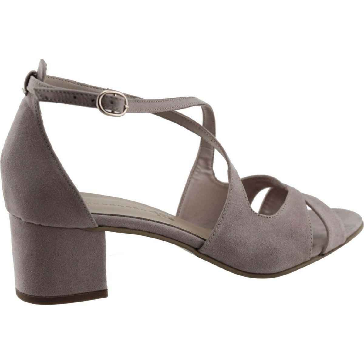 Stefania Γυναικεία Πέδιλα 454 Πούδρα Suede
