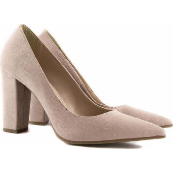 Stefania Γυναικείες Γόβες 810 Πούδρα Suede
