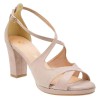 Stefania Γυναικεία Πέδιλα 354 Πούδρα Suede