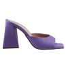 Stefania Γυναικεία Mules 9233 Λιλά Satin