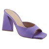 Stefania Γυναικεία Mules 9233 Λιλά Satin