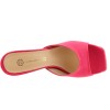 Stefania Γυναικεία Mules 9233 Φούξια Satin