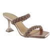Stefania Γυναικεία Mules 724 Χαλκός