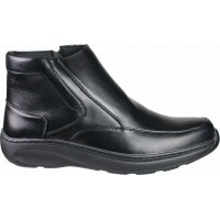 Zak Shoes Ανδρικά Μποτάκια 52/037 Μαύρο