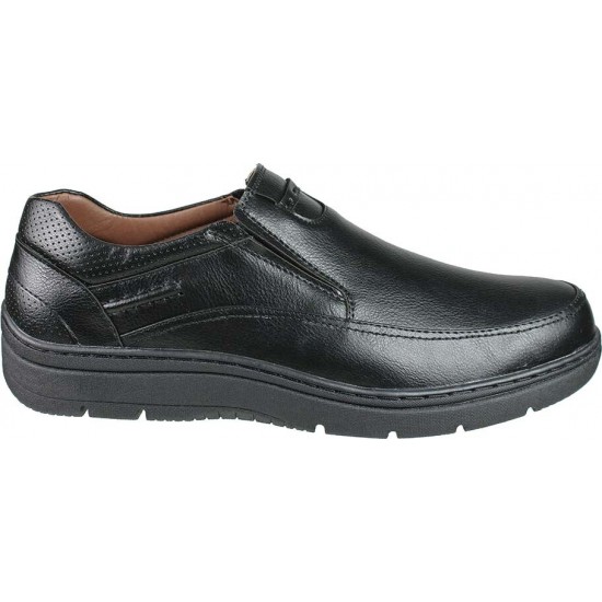 Zak Shoes Ανδρικά Casual 72/006 Μαύρο