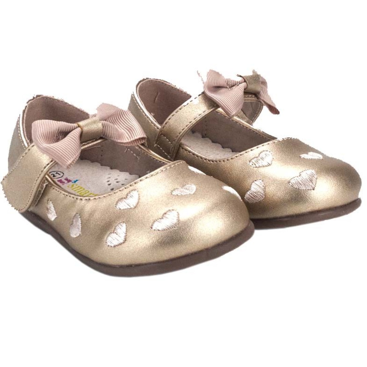 Zak Shoes Παιδικές Μπαλαρίνες 12/065 Χαλκός