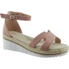 Zak Shoes Παιδικά Πέδιλα Πλατφόρμες 12/178 Nude