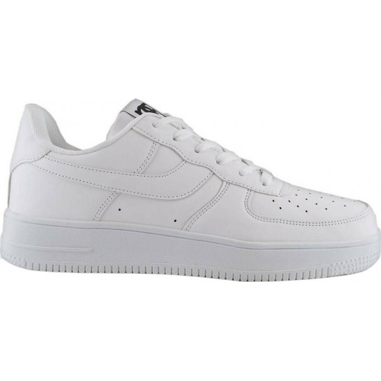 Zak Shoes Unisex Sneakers SD26009(26010) Λευκό