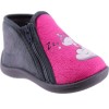 Zak Shoes Παιδικές Παντόφλες 42/121 Φούξια Γκρί Zak Shoes Παιδικές Παντόφλες 42/121 Φούξια Γκρί