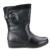 Zak Shoes Γυναικεία Μποτάκια 76/045 Μαύρο 