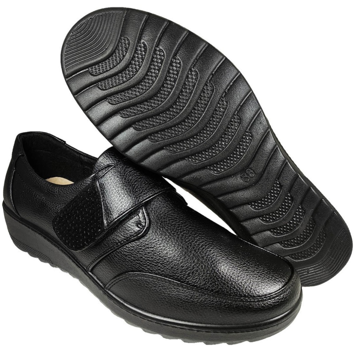 Zak Shoes Γυναικεία Casual SD66016 Μαύρο
