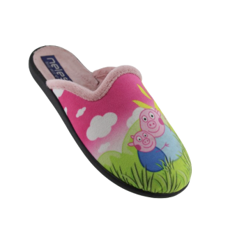 Zak Shoes Παιδικές Παντόφλες Peppa Pig NL1425 Ρόζ