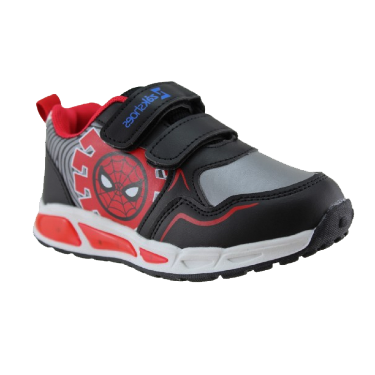 Zak Shoes Παιδικά Αθλητικά Spiderman SD26054 Μαύρο Κόκκινο ΦΩΤΑΚΙΑ