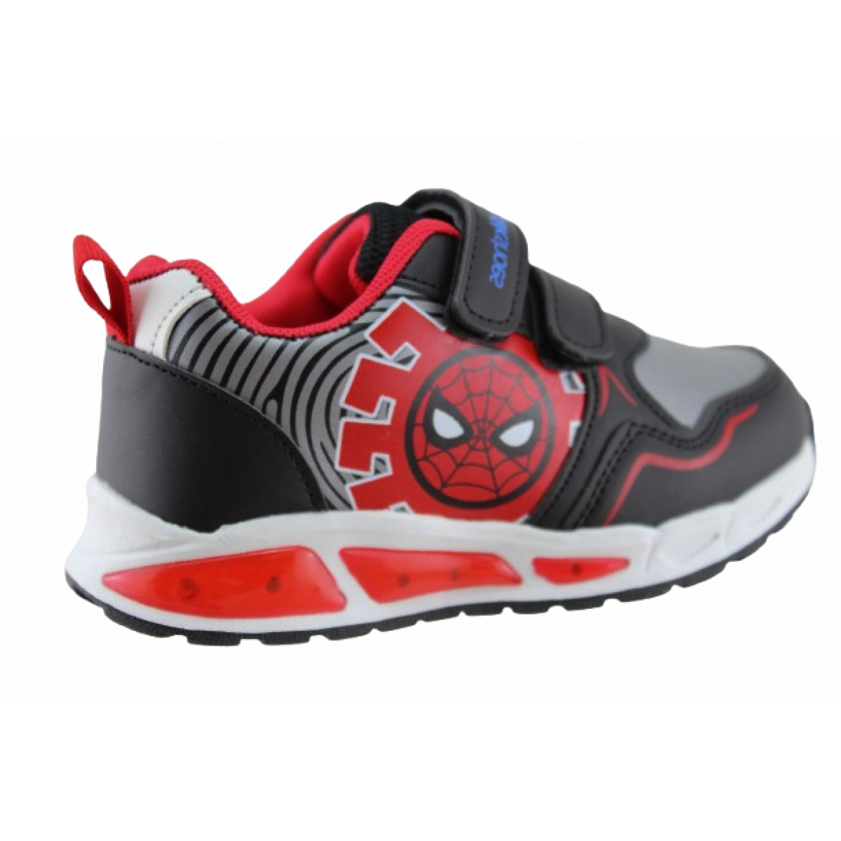 Zak Shoes Παιδικά Αθλητικά Spiderman SD26054 Μαύρο Κόκκινο ΦΩΤΑΚΙΑ