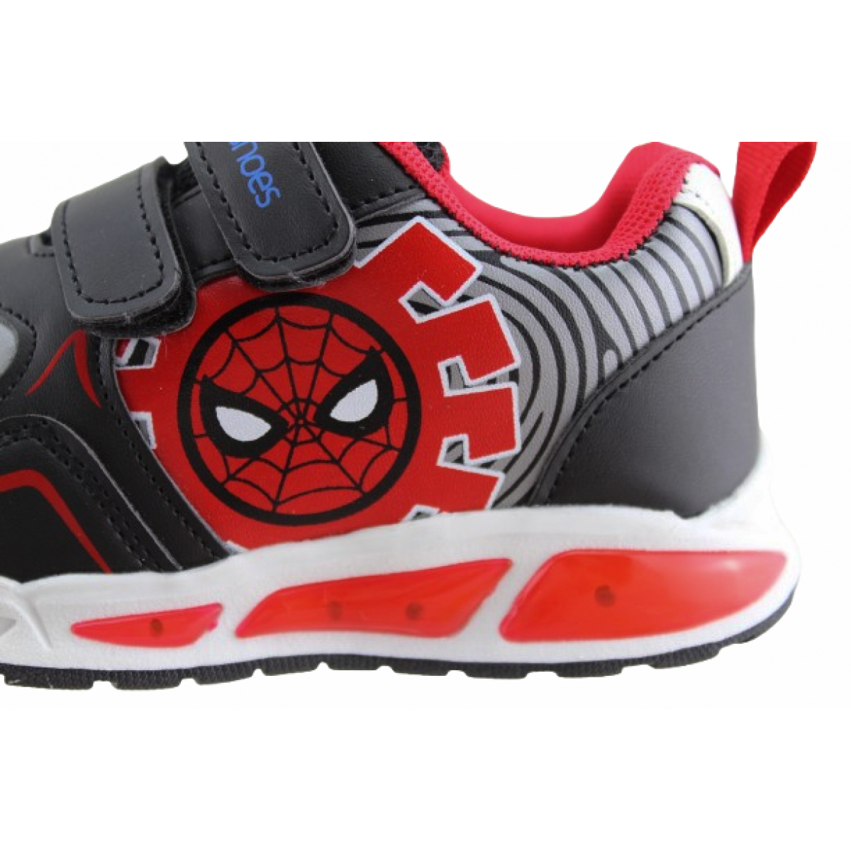 Zak Shoes Παιδικά Αθλητικά Spiderman SD26054 Μαύρο Κόκκινο ΦΩΤΑΚΙΑ