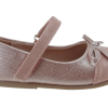 Zak Shoes Παιδικές Μπαλαρίνες SD12244 Nude Λουστρίνι