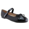 Zak Shoes Παιδικές Μπαλαρίνες SD12245 Μαύρο Glitter Zak Shoes Παιδικές Μπαλαρίνες SD12245 Μαύρο Glitter