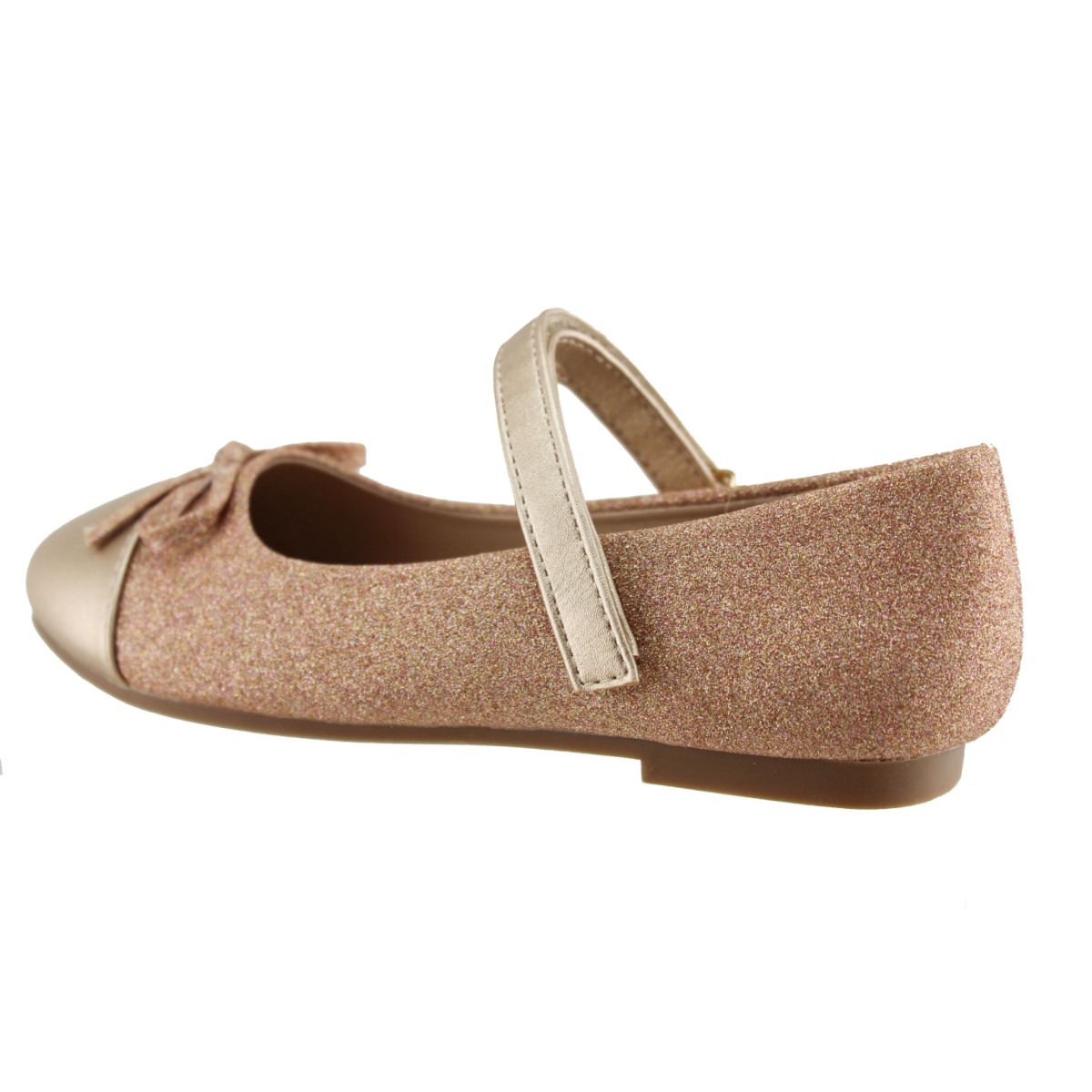 Zak Shoes Παιδικές Μπαλαρίνες SD12245 Χαλκός Glitter Zak Shoes Παιδικές Μπαλαρίνες SD12245 Χαλκός Glitter