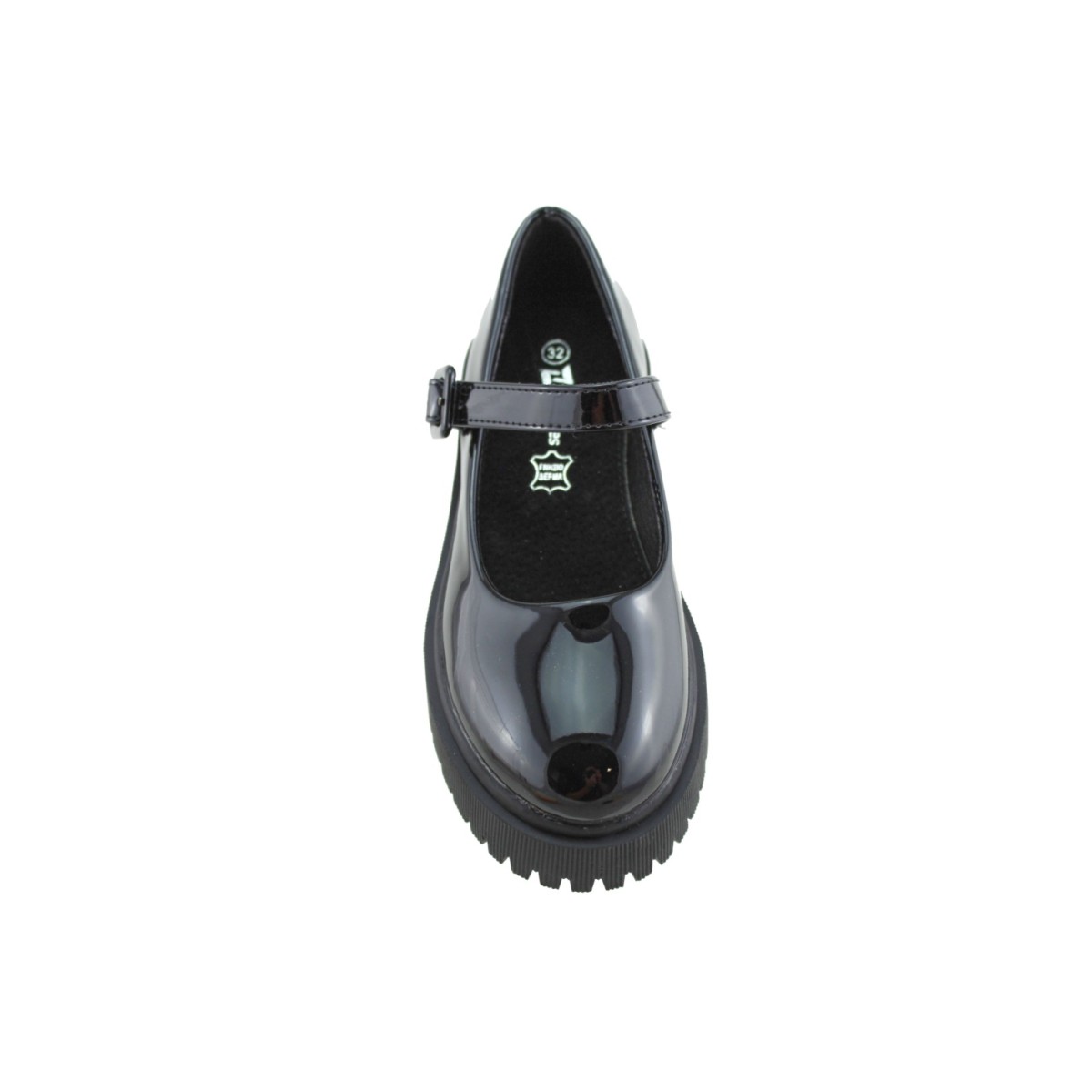 Zak Shoes Παιδικές Μπαλαρίνες SD12250 Μαύρο Λουστρίνι Zak Shoes Παιδικές Μπαλαρίνες SD12250 Μαύρο Λουστρίνι