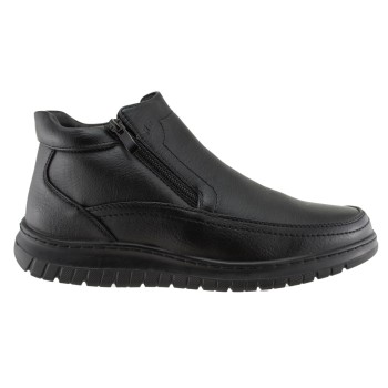 Zak Shoes Ανδρικά Μποτάκια SD39007 Μαύρο
