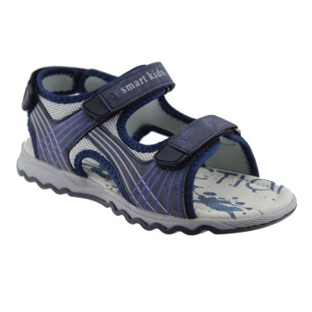Zak Shoes Παιδικά Πέδιλα 20/079 Μπλέ