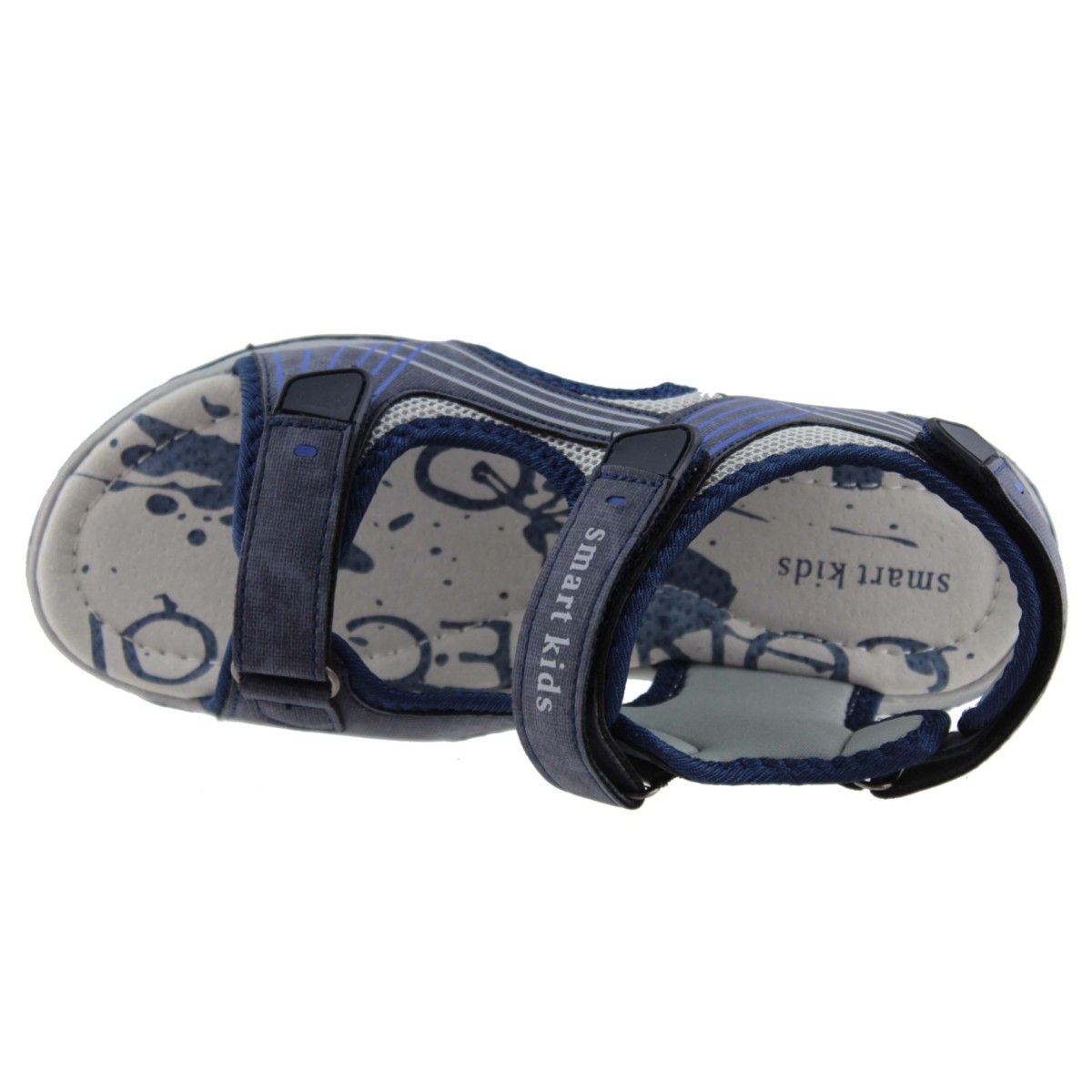 Zak Shoes Παιδικά Πέδιλα 20/079 Μπλέ