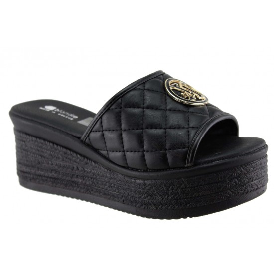 Zak Shoes Γυναικεία Mules SIR29811 Μαύρο