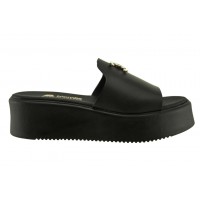 Zak Shoes Γυναικεία Σανδάλια Flatform KS1010 Μαύρο