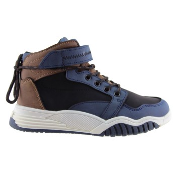 Zak Shoes Παιδικά Μποτάκια 23/057 Μπλέ