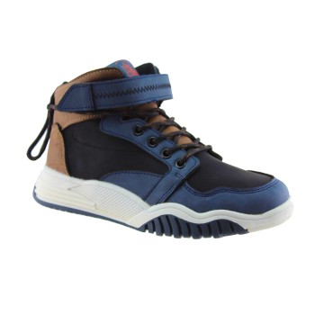 Zak Shoes Παιδικά Μποτάκια 23/057 Μπλέ