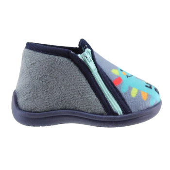 Zak Shoes Παιδικές Παντόφλες 42/132 Γκρί