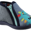 Zak Shoes Παιδικές Παντόφλες 42/132 Γκρί