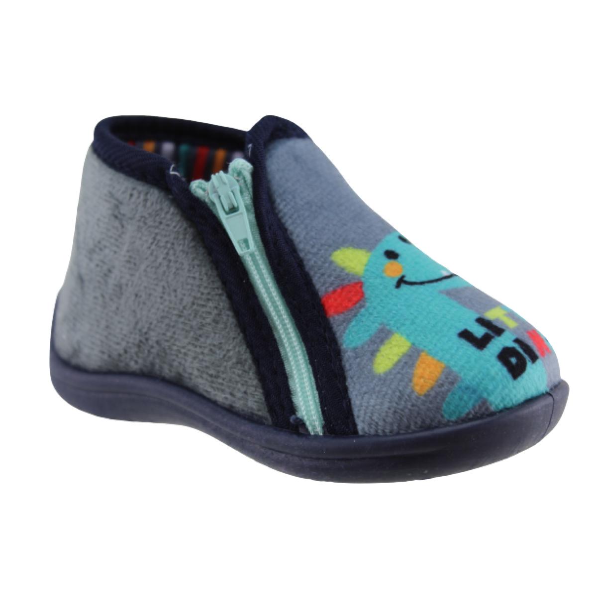 Zak Shoes Παιδικές Παντόφλες 42/132 Γκρί