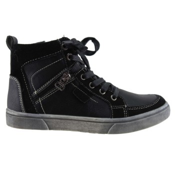 Zak Shoes Παιδικά Μποτάκια 32/065 Μαύρο