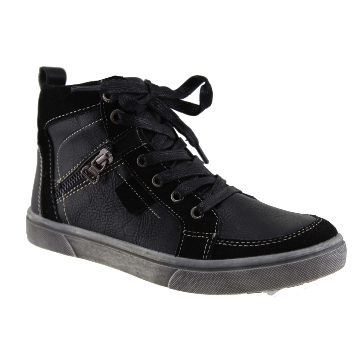 Zak Shoes Παιδικά Μποτάκια 32/065 Μαύρο