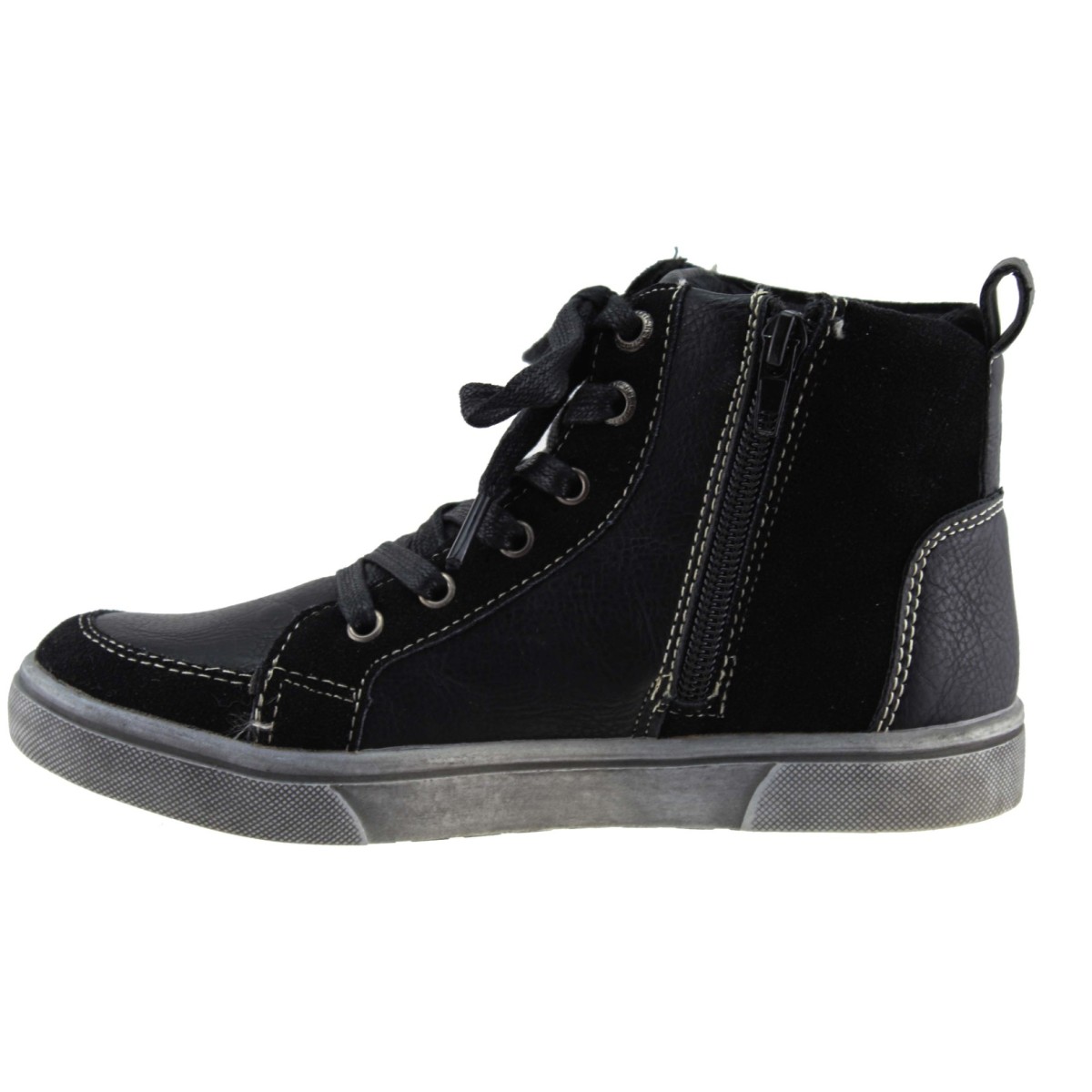 Zak Shoes Παιδικά Μποτάκια 32/065 Μαύρο