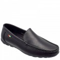 Zak Shoes Ανδρικά Μοκασίνια 72/086 Μαύρο