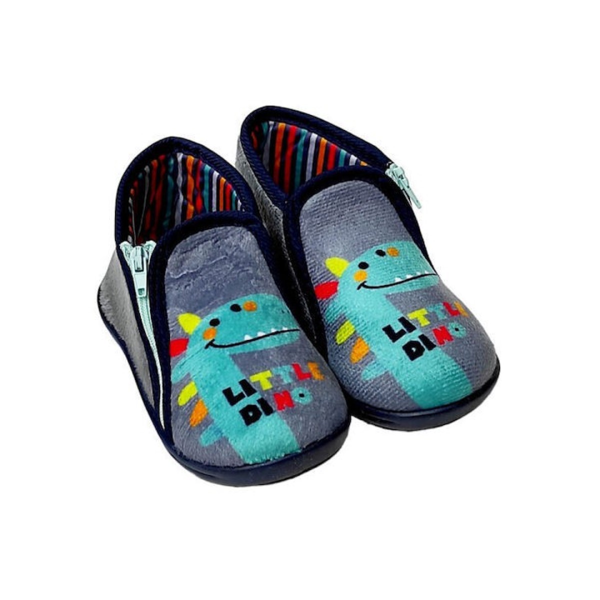 Zak Shoes Παιδικές Παντόφλες 42/132 Γκρί