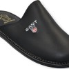 Zak Shoes Ανδρικές Παντόφλες Δέρμα SO140 Μαύρο