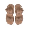 azaleia Γυναικεία Πέδιλα Flatforms 780-26250 Nude