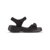 azaleia Γυναικεία Πέδιλα Flatforms 780-26250 Μαύρο