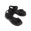 azaleia Γυναικεία Πέδιλα Flatforms 780-26250 Μαύρο