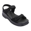 azaleia Γυναικεία Πέδιλα Flatforms 780-26250 Μαύρο
