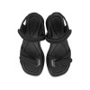 azaleia Γυναικεία Πέδιλα Flatforms 780-26250 Μαύρο